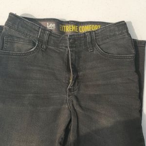 Lee "Extreme Comfort" black jeans - size 12 husky